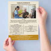 Prospectus 21,6 Cm X 24,94 Cm Personnalisé (main)