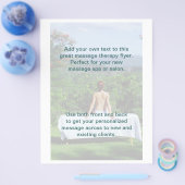 Prospectus 21,6 Cm X 24,94 Cm Photo Massage extérieur (Simple)