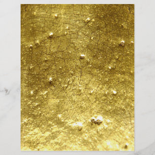 Prospectus 21,6 Cm X 24,94 Cm Pierre de Flyer dorée