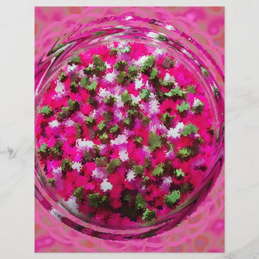 Prospectus 21,6 Cm X 24,94 Cm Pink Potpourri Bulk Scrapbook Paper Pages (Devant)