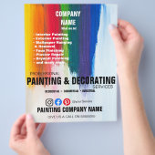 PROSPECTUS 21,6 CM X 24,94 CM PINTURE ET DÉCORATION (main)