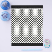 Prospectus 21,6 Cm X 24,94 Cm PointsPolkaBlancNoir (Simple)