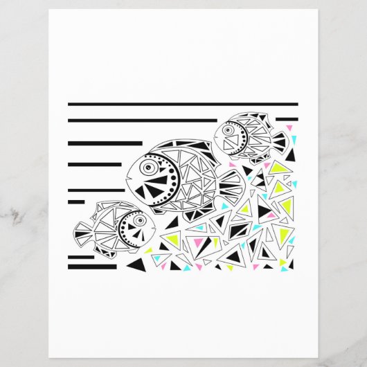 Prospectus 21,6 Cm X 24,94 Cm Poisson (Devant)