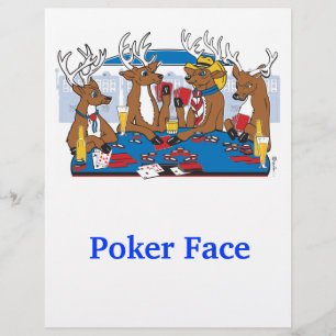 Prospectus 21,6 Cm X 24,94 Cm Poker Face Deer