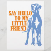 Prospectus 21,6 Cm X 24,94 Cm Pour vendre Dane Puppies Flyer (Dos)