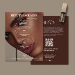 Prospectus 21,6 Cm X 24,94 Cm Prix de promotion du maquillage de salon<br><div class="desc">Design élégant et apaisant, idéal pour les salons cosmétiques et les maquilleurs. Ce dépliant est conçu pour mettre en valeur vos traitements, prix et message de marque d'une manière visuellement apaisante et professionnelle. Facilement personnalisable pour correspondre à la marque de votre salon, des couleurs au contenu. Il est recommandé de...</div>