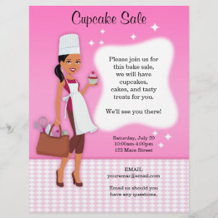 Prospectus 21,6 Cm X 24,94 Cm Professional Fun Baking Bake Vente Custom Flyers