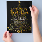 Prospectus 21,6 Cm X 24,94 Cm Profitez Gala New Year Party Flyer (main)