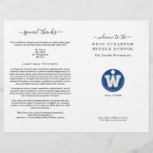 Prospectus 21,6 Cm X 24,94 Cm Programme d'études supérieures (version 2 colonnes (Devant)