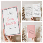 Prospectus 21,6 Cm X 24,94 Cm Programme Pliage Bat mitzvah argent et rose<br><div class="desc">Le poids de cet article est parfait pour votre programme. Il est beaucoup plus lourd que le papier à copier et est parfait pour vos programmes jetables. Utilisez le modèle pour remplir vos informations. La fonction "Personnaliser plus loin" permet de modifier la police (taille, style, couleur), d'ajouter des lignes de...</div>
