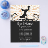 Prospectus 21,6 Cm X 24,94 Cm Promotion de l'événement Break Dance (Simple)