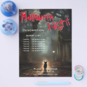 Prospectus 21,6 Cm X 24,94 Cm Promotion d'événement Halloween (Simple)