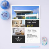 Prospectus 21,6 Cm X 24,94 Cm Propriété à vendre Circulaire personnalisée (Simple)