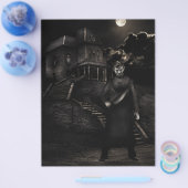 Prospectus 21,6 Cm X 24,94 Cm Psycho Flyers Halloween personnalisables (Simple)