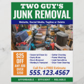 Prospectus 21,6 Cm X 24,94 Cm Publicité de suppression de junk (Devant)