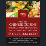 Prospectus 21,6 Cm X 24,94 Cm Publicité pour restaurant chinois<br><div class="desc">Flyer de publicité pour restaurant chinois par The Business Card Store.</div>