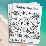 Prospectus 21,6 Cm X 24,94 Cm Rayon de repos mignon dans la mer | Page de colori<br><div class="desc">Une jolie page de coloriage pour enfant avec un mignon rayon piquant. Page mignonne pour les enfants à la couleur, Lignes simples et épaisses pour faciliter la coloration. Ce sont de bons outils pour les classes ou les activités pour les fêtes d'anniversaire des enfants ou l'école à la maison. Vous...</div>