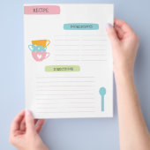 Prospectus 21,6 Cm X 24,94 Cm Recipe Template Page (main)