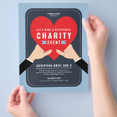 Prospectus 21,6 Cm X 24,94 Cm Red Heart Charity Fundraising Event (main)
