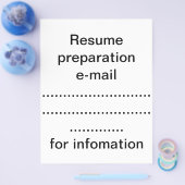 Prospectus 21,6 Cm X 24,94 Cm Reprendre la préparation (Simple)