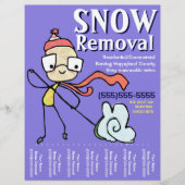 Prospectus 21,6 Cm X 24,94 Cm Retrait des neiges Déclenchement (Devant)