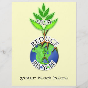 Prospectus 21,6 Cm X 24,94 Cm Réutiliser le cycle ReDuce