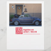 Prospectus 21,6 Cm X 24,94 Cm Ripp Tears Voiture Vente Circulaire (Dos)