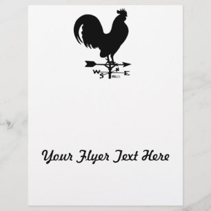 Prospectus 21,6 Cm X 24,94 Cm Rooster de Weathervane