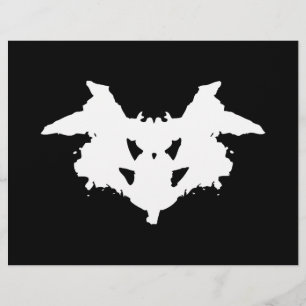 Prospectus 21,6 Cm X 24,94 Cm Rorschach Inkblot