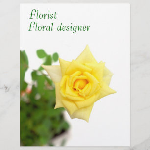 Prospectus 21,6 Cm X 24,94 Cm Rose jaune