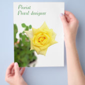 Prospectus 21,6 Cm X 24,94 Cm Rose jaune (main)