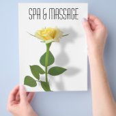 Prospectus 21,6 Cm X 24,94 Cm Rose jaune (main)