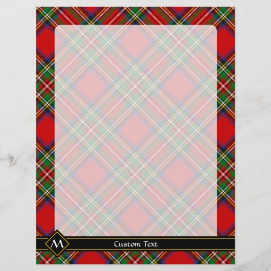 Prospectus 21,6 Cm X 24,94 Cm Royal Stewart Tartan (Devant)