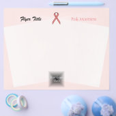 Prospectus 21,6 Cm X 24,94 Cm Ruban rose standard par Kenneth Yoncich (Simple)