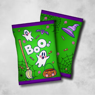 Prospectus 21,6 Cm X 24,94 Cm Sacs de chips/sacs de bonbons Halloween