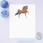 Prospectus 21,6 Cm X 24,94 Cm Saddlebred Flyer américain (Simple)