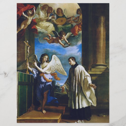 Prospectus 21,6 Cm X 24,94 Cm Saint Aloysius Gonzaga (Devant)