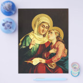 Prospectus 21,6 Cm X 24,94 Cm Saint Ann et Vierge Marie (Simple)