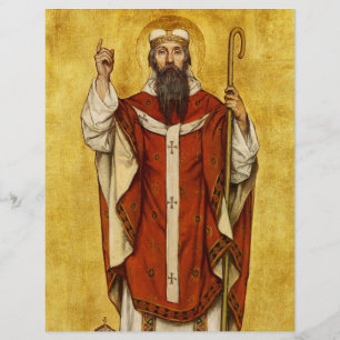 Prospectus 21,6 Cm X 24,94 Cm Saint Boniface par Albrecht de Vriendt