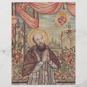 Prospectus 21,6 Cm X 24,94 Cm Saint François de Sales Évêque de Genève