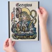 Prospectus 21,6 Cm X 24,94 Cm Saint George Patron d'Angleterre (main)