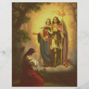 Prospectus 21,6 Cm X 24,94 Cm Saint Jeanne d'Arc