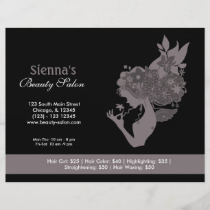 Prospectus 21,6 Cm X 24,94 Cm Salon de beauté (Lavender Blush)