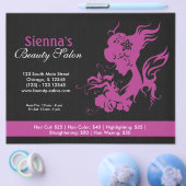 Prospectus 21,6 Cm X 24,94 Cm Salon de beauté (Plum) (Simple)