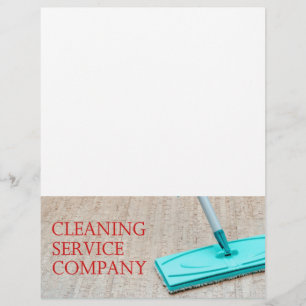 Prospectus 21,6 Cm X 24,94 Cm Service de nettoyage