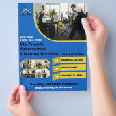 Prospectus 21,6 Cm X 24,94 Cm Services de nettoyage (main)