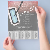 Prospectus 21,6 Cm X 24,94 Cm Services De Nettoyage Professionnel Élimination de (main)