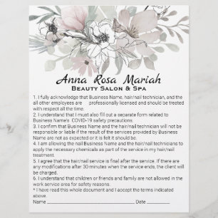 Prospectus 21,6 Cm X 24,94 Cm *~* Services d'exonération de responsabilité de la