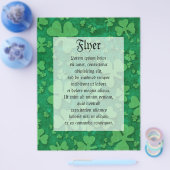 Prospectus 21,6 Cm X 24,94 Cm Shamrock Pattern (Simple)