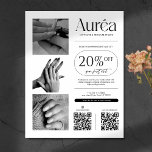 Prospectus 21,6 Cm X 24,94 Cm Simple Photo Nail Tech Beauté<br><div class="desc">Faites la promotion de votre clou ou salon de beauté avec un prospectus moderne et professionnel qui attire l'attention et met en valeur vos services. Conçu avec un agencement propre et élégant,  ce prospectus est parfait pour présenter vos services,  réductions ou promotions spéciales. Customisez-le pour vos besoins.</div>